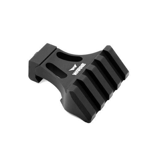 Warne Picatinny Side Mount Adapter 45 Degree - Black - A645TW