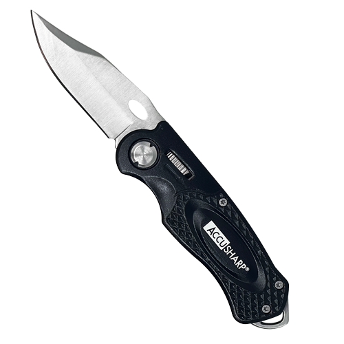 AccuSharp Black Sport Knife - A703C