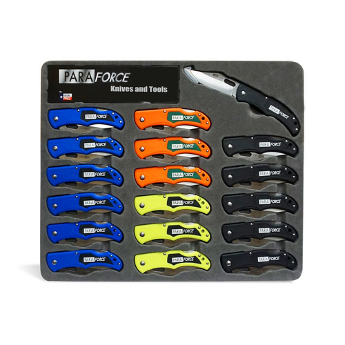AccuSharp ParaForce Lock Black Knife Set (18 Units) - A801LBKS