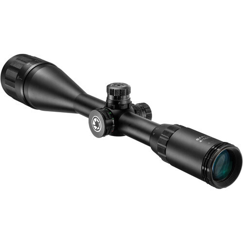 Barska 4-16x40 AO IR Blackhawk Riflescope (Red-Green Illuminated Mil-Dot Reticle, Matte Black) - AC12453