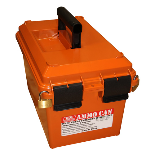MTM Ammo Can for Bulk Ammo - Orange AC35