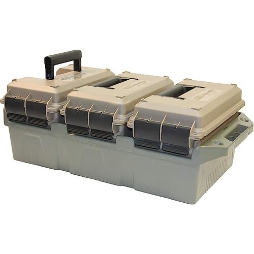 MTM 3 Can Ammo Crate With 3 x 50 Cal Ammo Cans - AC3C