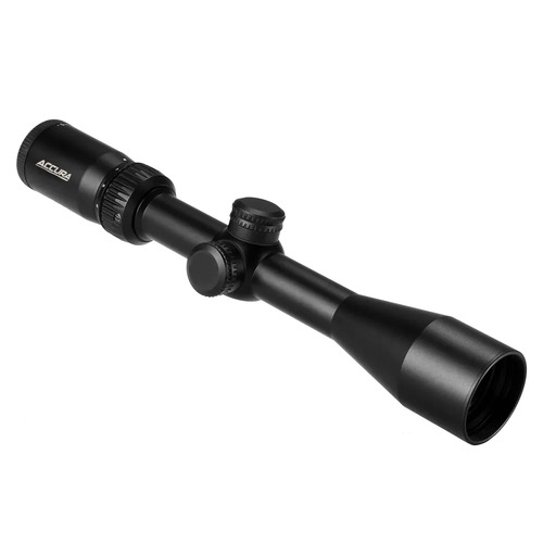 Accura Rapid 4-12x40 Plex Riflescope with Rings - AC412X40RF