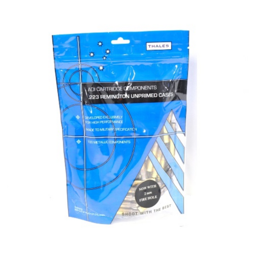 ADI .223 Remington Unprimed Cases 100 pack - ADI223