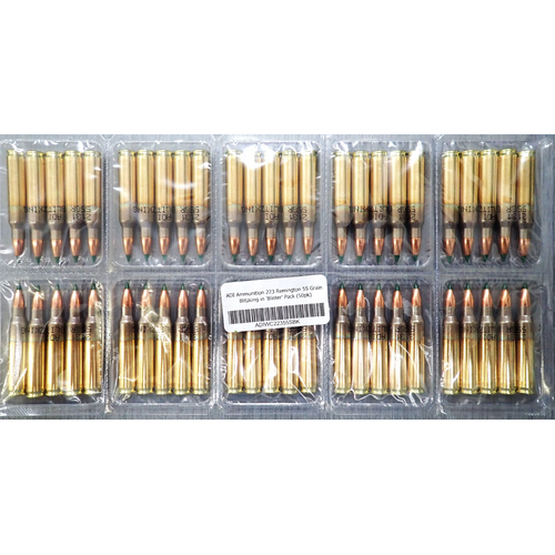 ADI 223 Rem 55gr Sierra Blitz King #1445 - 50 Pack - ADIWC22355SBK50
