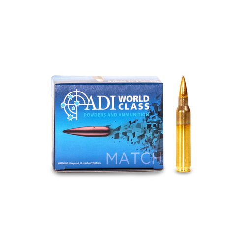 ADI 223 Rem 69gr Sierra MatchKing - 20 Rounds - ADIWC22369SMK20