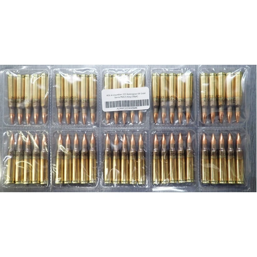 ADI 223 Rem 69gr Sierra MatchKing- 50 Rounds- ADIWC22369SMK50