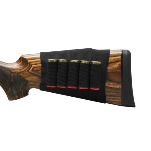 Max-Hunter Butt Stock Shell Holder 12 Gauge 5 Round Capacity - AH-003