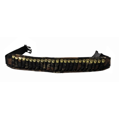 Max-Hunter Ammo Belt 12ga Camo 25 Rounds - AH-007