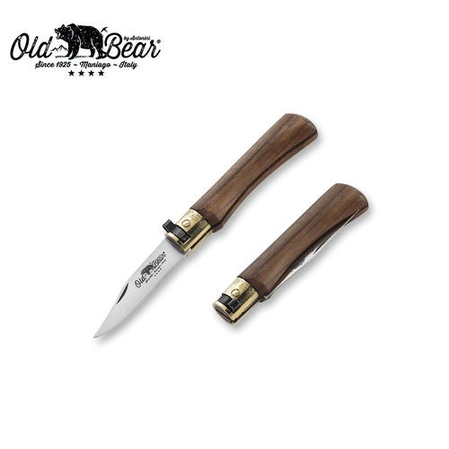 Old Bear Classical Walnut Pocket Knife - XSmall - ANT-9307-15-LN