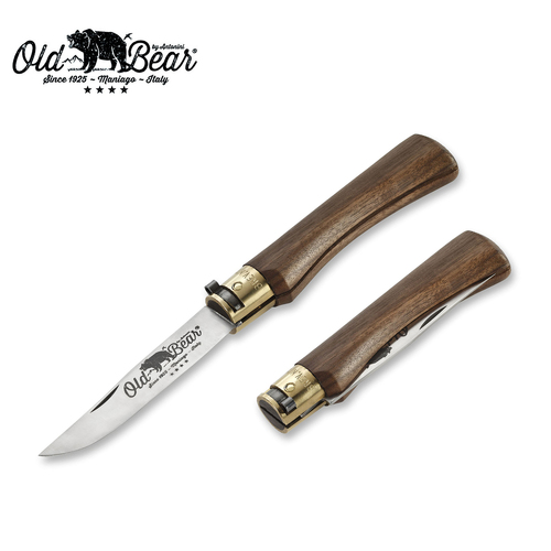 Old Bear Classical Walnut Pocket Knife - XLarge - ANT-9307-23-LN