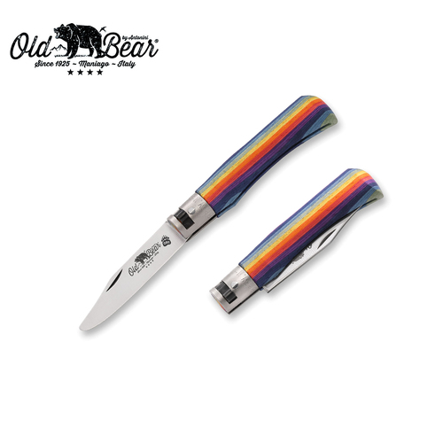 Old Bear Young Pocket Knife Rainbow - XSmall - ANT-9351-15-MAK