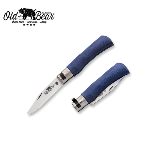 Old Bear Young Pocket Knife Blue - XSmall - ANT-9351-15-MBK
