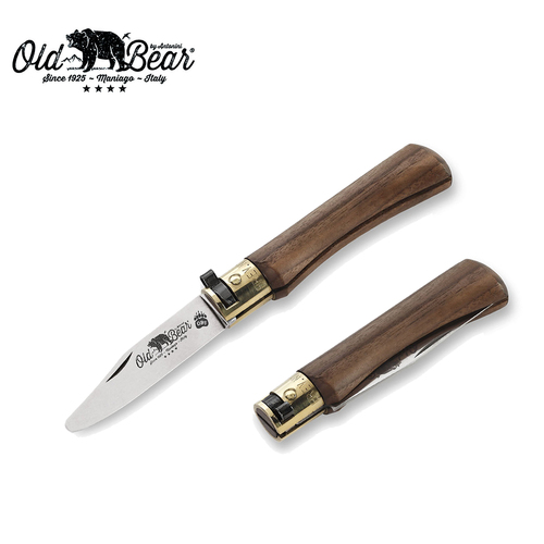 Old Bear Young Pocket Knife Walnut - Small - ANT-9357-17-LN