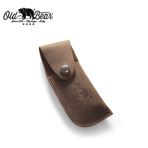 Old Bear Greased Leather Sheath - Large - ANT-SH-LG