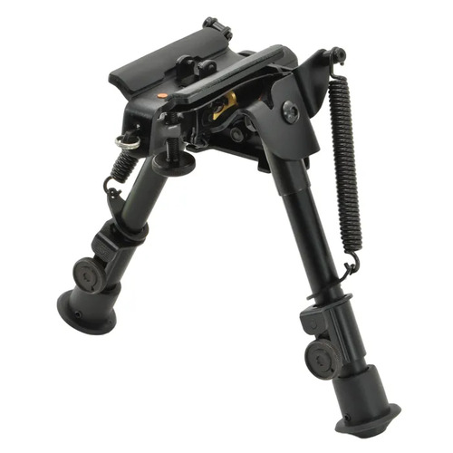 Aimtech Bipod Stud Mount with Notched Legs 6-9" Adjustable HD LLP - AT10755
