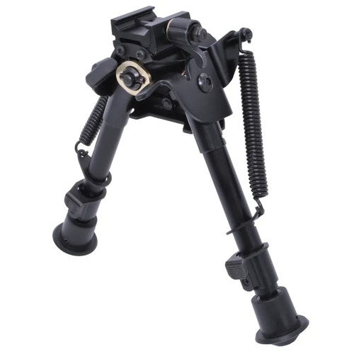 Aimtech Bipod Rail Mount with Notched Leg 6-9" Adjustment Range HD LLRP - AT10850