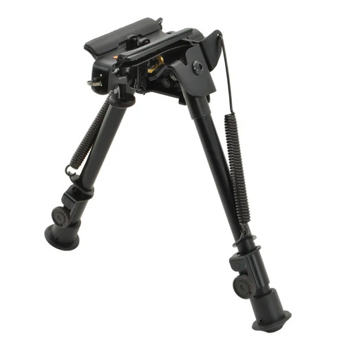 Aimtech Bipod Stud Mount 9-13" Adjustable with HD Lever Locking Pivot - 10856