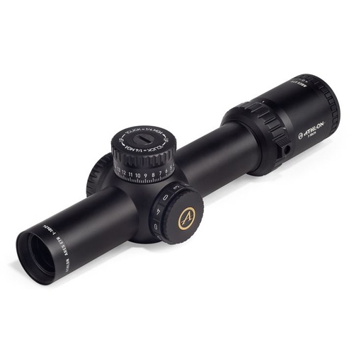 Athlon Ares ETR UHD 1-10x24mm FFP ATMR2 34mm MOA Illuminated Black Riflescope - AT212103
