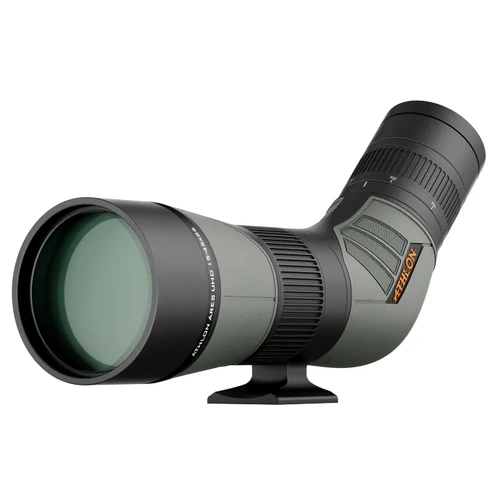 Athlon Ares G2 15-45x65 UHD Angled Grey w/Black Accents Spotting Scope - AT312005
