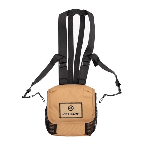 Athlon Tan Binocular 4 Point Harness Case - AT706013