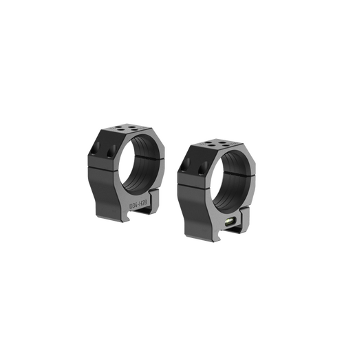 Audere Precision Scope Picatinny 34mm Aluminium 28h Rings - AUDE-PR0009