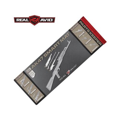 Real Avid AK47 Oil Resistant Gun Cleaning Mat With Magnetic Parts Tray AV-AK47SM
