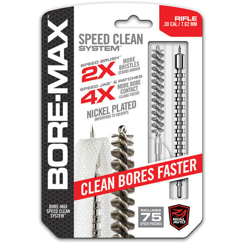 Real Avid Bore-Max® Speed Cleaning System Set for .30, .308 Cal, 7.62mm - AV-BMSET30