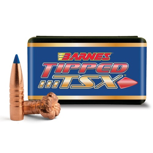 Barnes 25 Cal .257 Tipped Triple-Shock X BT 100gr 50pk - B30220