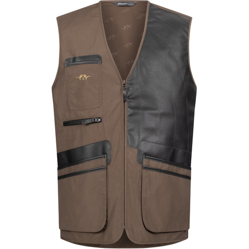 Blaser Men's Shooting Vest - Light Brown - Left-Hand - XXL  - B80407992XXL