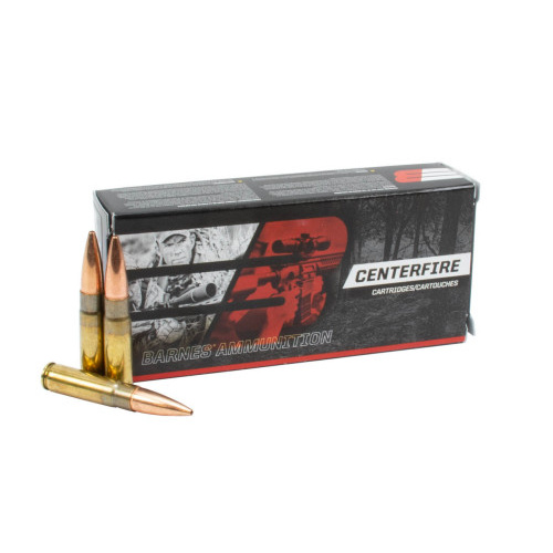 Barnes Centrefire Ammunition .243 Win 100 GR JHP BT - 20 Rounds - BA243W1