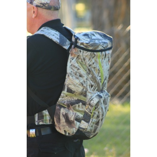 Max-Hunter "Trekker" Barrel Backpack Koorangie Camo - BAG-004