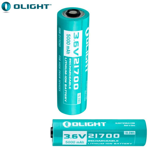 Olight 5000mAh 21700 Rechargeable Battery - BAT-217C50