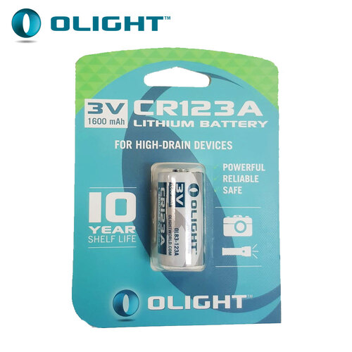 CR123A Battery 1600mah - BAT-CR123-16