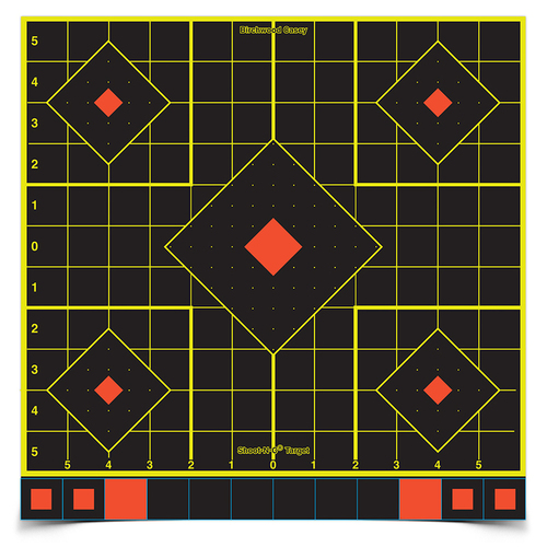 Birchwood Casey Shoot-N-C Sight-In Self Adhesive Paper Shooting Targets 12 Targets 144 Pasters BC-34214