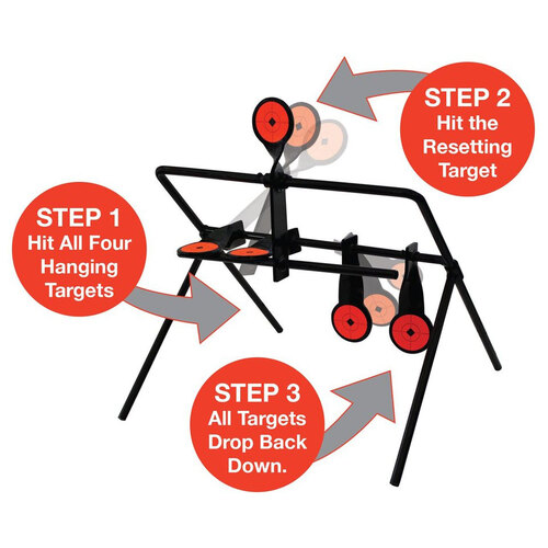 Birchwood Casey World of Targets Gallery .22 Rimfire Resetting Target - 47022