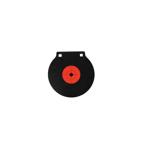 Birchwood Casey World Of Targets AR500 Steel Gong 10" Two Hole Orange/Black BC-47615