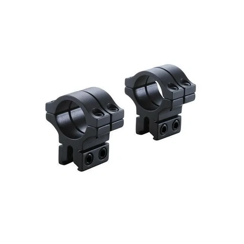 BKL 1 Long Double Strap Matte Black Dovetail Rings  - BKL-301-MB