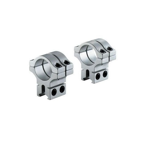 BKL 1 Long Double Strap Silver Dovetail Rings  - BKL-301-S