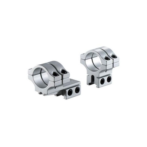 BKl 1 Long Double Strap Offfset Silver Dovetail Rings - BKL-302-S