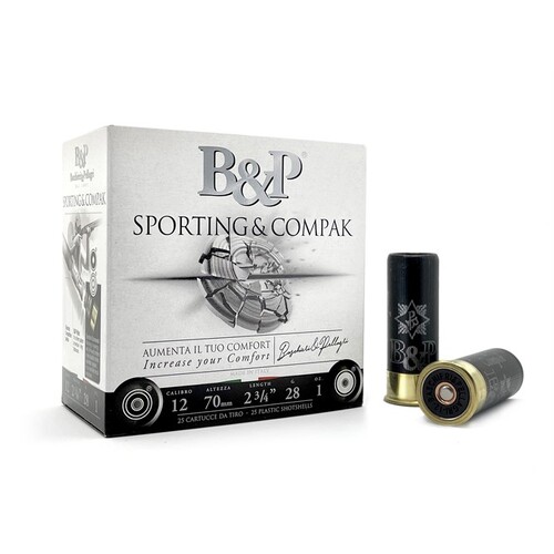 B&P Sporting Compak Medium Range 12 Gauge 28 gram 2 3/4 #7.5 - BPSCMR71/2
