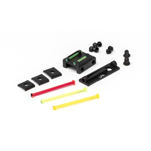 LPA Fiber Optic Shotgun Sight Set Slug & Target - BSS18