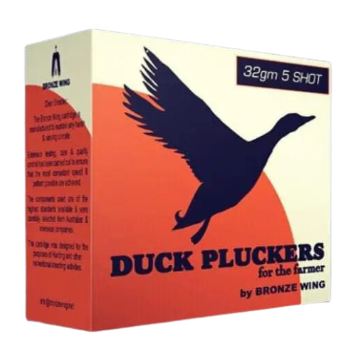 Bronze Wing Duck Pluckers 32gm 1300 FPS #5 - 25 Rounds - BW-DP13005