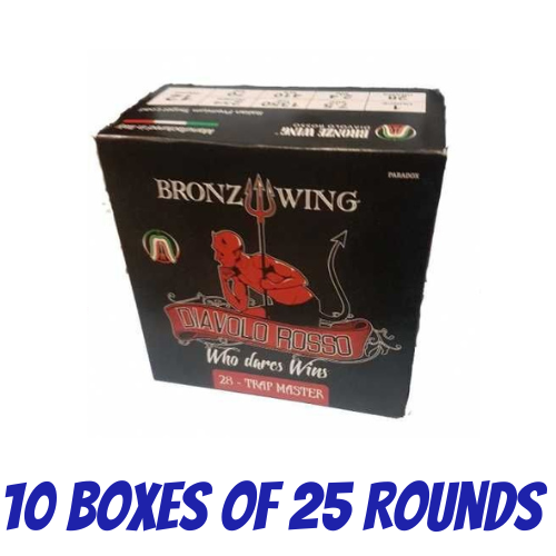 Bronze Wing Diavolo Rosso 12ga 28gm 1350 FPS #7.5 - Slab - BW-DROOSO1275-SLAB