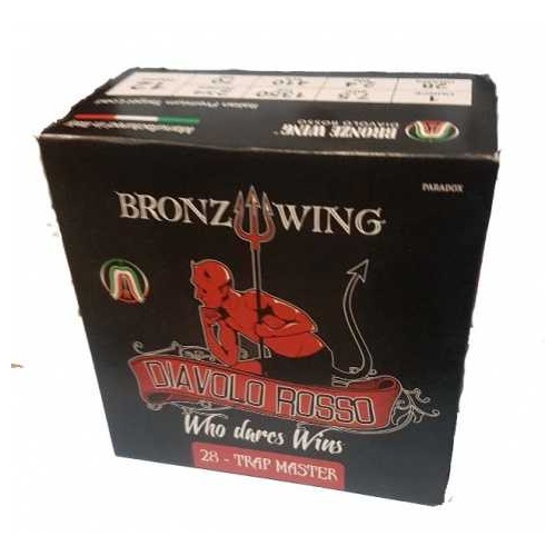 Bronze Wing Diavolo Rosso 12ga 28gm 1350 FPS #7.5 - 25 Rounds - BW-DROOSO1275