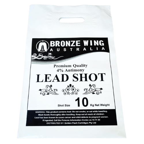 Bronze Wing Lead Shot 10kg Bag - 5- BW-LEDSHOT-5