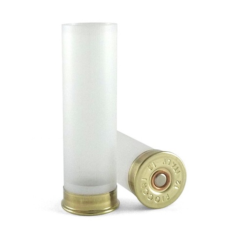 Fiocchi 12 Gauge 12mm Brass Primed Case 250 Pack - NSI Primer - White - BW-PC-FI12G12MMW