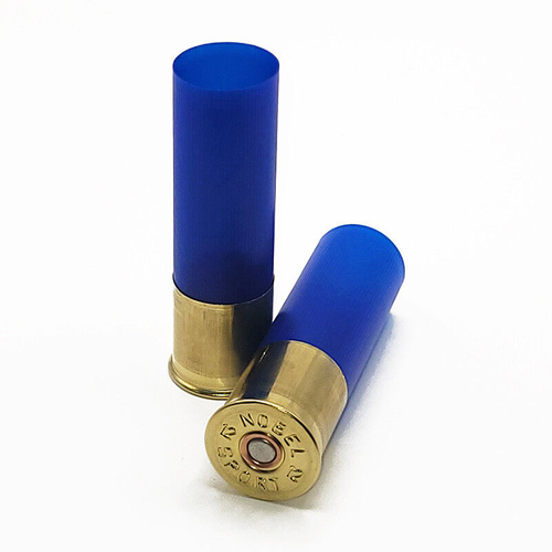Nobel Sport Italia 12 Gauge 23mm Brass Primed Case 250 Pack - NSI Primer - Blue - BW-PC-NSI12G23MMB