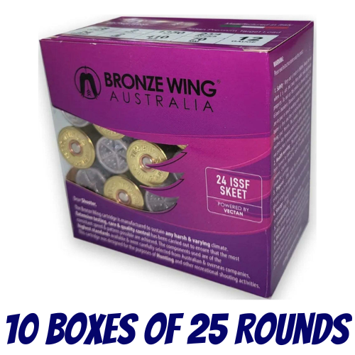 Bronze Wing Terminator ISSF Skeet 12ga 24gm 1350 FPS #9 - Slab - BW-TERM129-SLAB