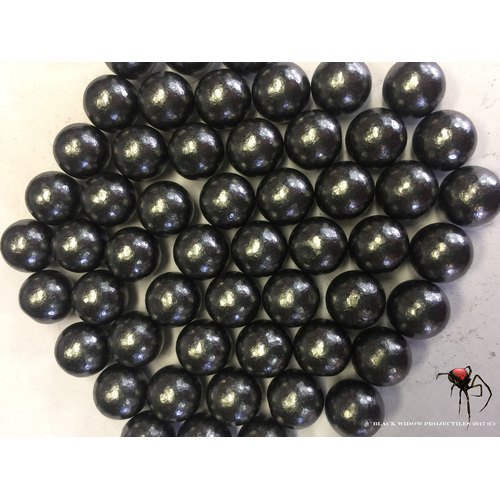 Black Widow .36 Cal Round Ball Projectiles - 500 Pack - BW36RB